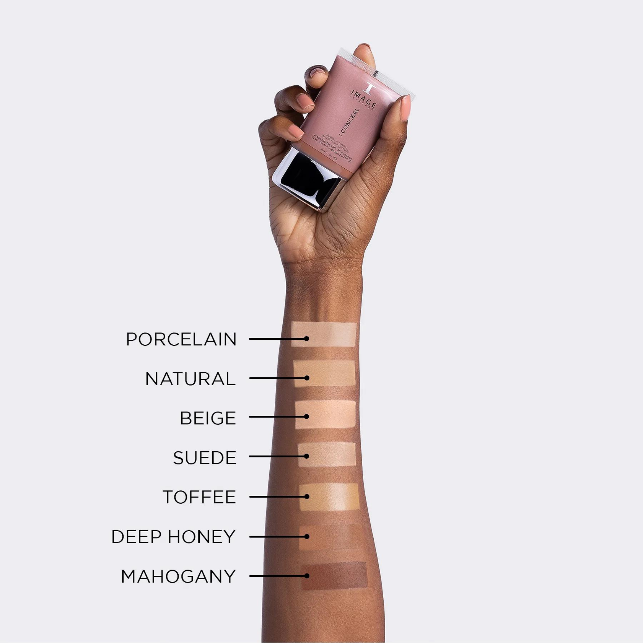 I CONCEAL Flawless Foundation Broad-Spectrum SPF 30 Sunscreen Mahogany