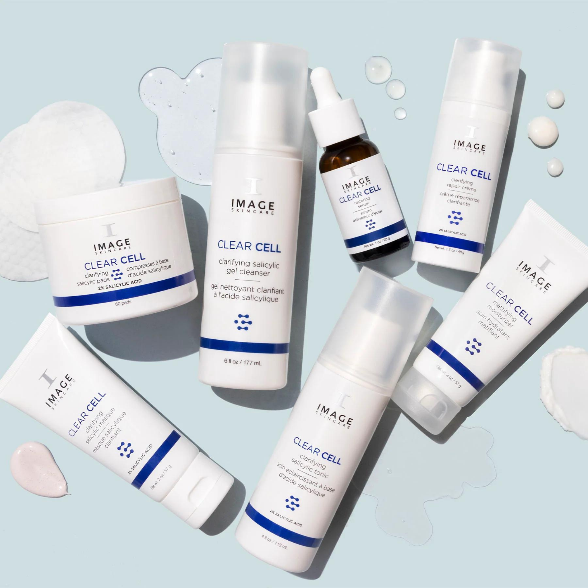 CLEAR CELL Salicylic Clarifying Pads (60ct) | IMAGE Skincare